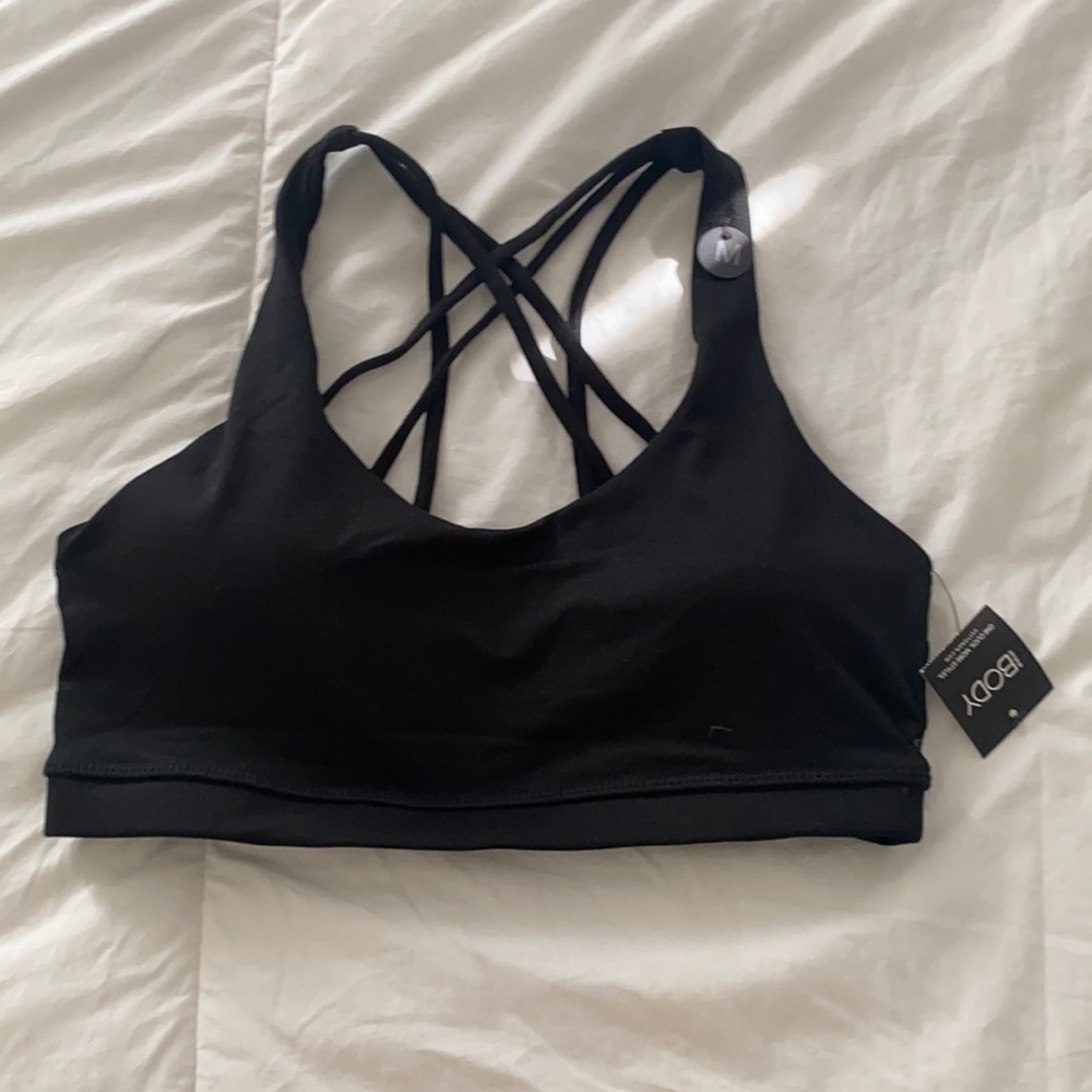 Black Sports Bra
